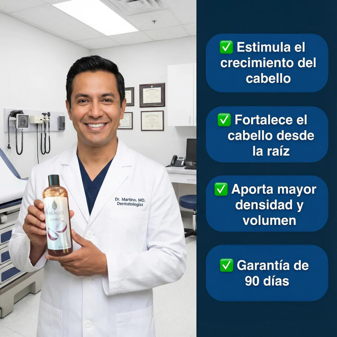 ExCalvo - Recupera la fuerza de tu cabello naturalmente
